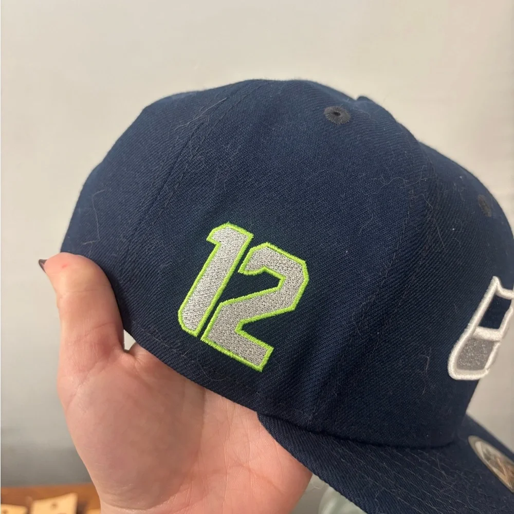 New Era Navy Seattle Seahawks 9FIFTY‎ Snapback Hat